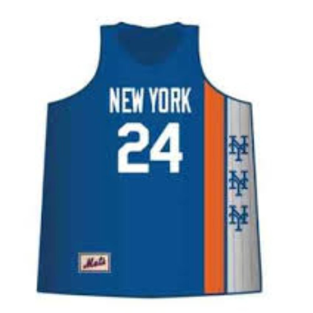 New York Mets Basketball Jersey , BDA Large , NBA Jersey Brooklyn 6/30/24